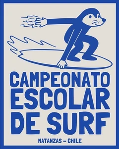 Logo Campeonato Escolar de Surf – Matanzas, Chile